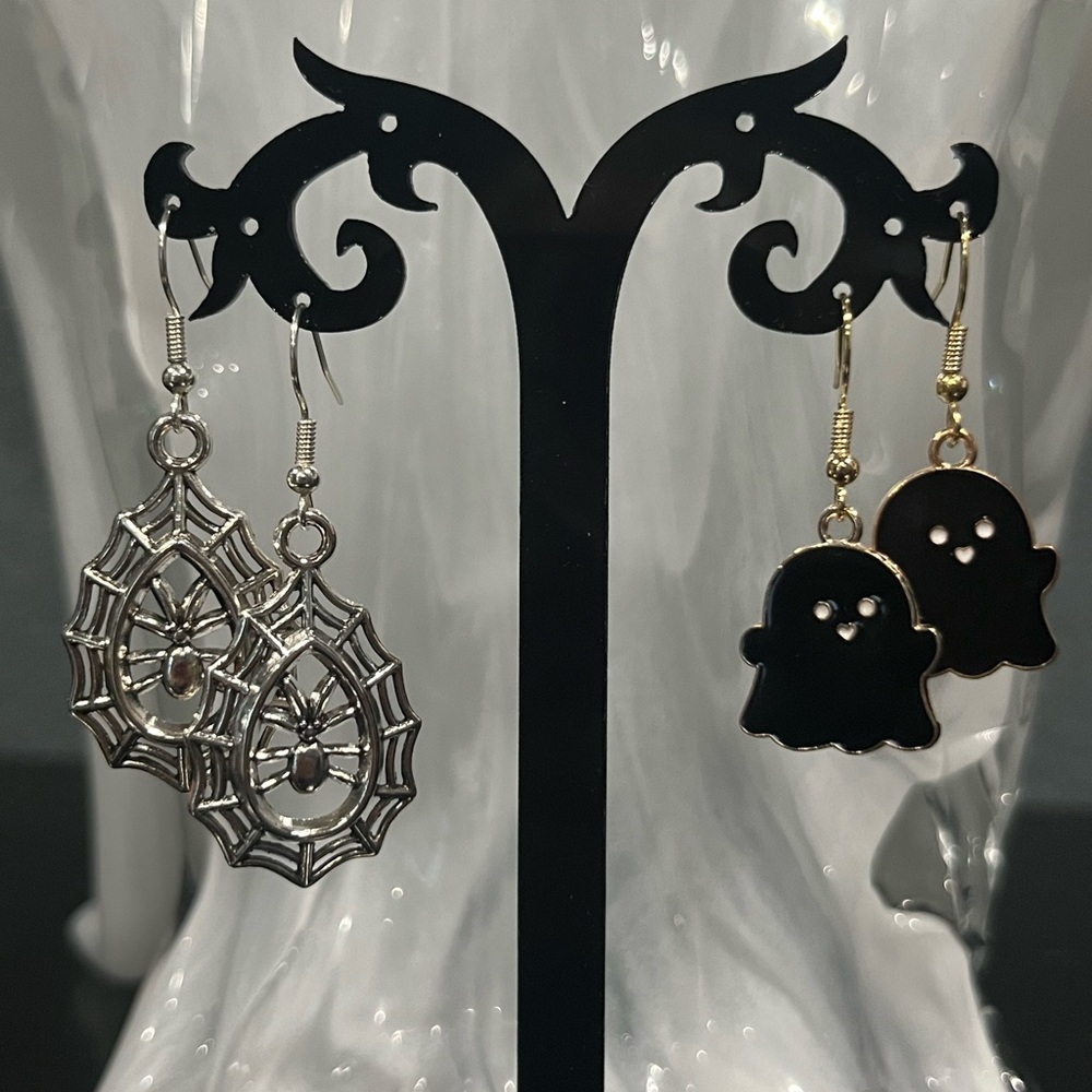 Halloween Earrings. Set of two.